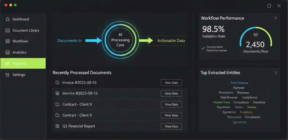文档智能处理平台